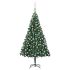 Brad Crăciun artificial pre-iluminat, set globuri, verde 240 cm GartenMobel Dekor