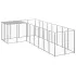 Padoc pentru câini, argintiu, 6,05 m², oțel   GartenMobel Dekor
