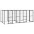 Padoc pentru câini de exterior, 110x220x180 cm, oțel GartenMobel Dekor