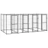 Padoc pentru câini de exterior, 9,68 m², oțel galvanizat GartenMobel Dekor