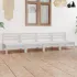 Set mobilier de grădină, 4 piese, lemn masiv de pin GartenMobel Dekor