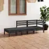 Set mobilier de grădină, 3 piese, lemn masiv de pin GartenMobel Dekor