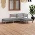 Set mobilier de grădină, 4 piese, lemn masiv de pin GartenMobel Dekor