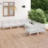 Set mobilier de grădină, 8 piese, maro miere, lemn masiv de pin GartenMobel Dekor