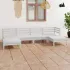 Set mobilier de grădină, 6 piese, lemn masiv de pin GartenMobel Dekor