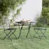 Set mobilier grădină 5 piese antracit plasă metalică expandată GartenMobel Dekor