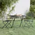Set mobilier grădină 5 piese antracit plasă metalică expandată GartenMobel Dekor