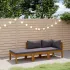 Set mobilier de grădină cu perne, 3 piese, lemn masiv de acacia GartenMobel Dekor
