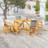 Set mobilier de grădină, 5 piese, lemn masiv de acacia GartenMobel Dekor
