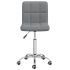 Scaun de bucătărie pivotant, gri taupe, material textil GartenMobel Dekor
