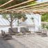 Set mobilier de grădină cu perne, 16 piese, maro, poliratan GartenMobel Dekor