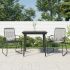 Set mobilier de grădină, 7 piese, negru, ratan PVC GartenMobel Dekor