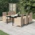 Set mobilier pentru grădină, cu perne, 5 piese, bej GartenMobel Dekor