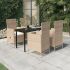 Set mobilier pentru grădină, cu perne, 5 piese, bej GartenMobel Dekor