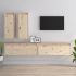 Comode TV, 4 buc., lemn masiv de pin GartenMobel Dekor