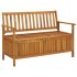 Bancă de depozitare grădină 120x63x84 cm lemn masiv salcâm XL  GartenMobel Dekor