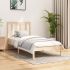 Cadru pat, alb, 140x190 cm, lemn masiv de pin GartenMobel Dekor