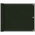 Paravan de balcon, alb, 75 x 500 cm, HDPE GartenMobel Dekor
