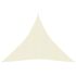 Pânză parasolar, crem, 6x6x6 m, HDPE, 160 g/m² GartenMobel Dekor
