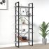 Bibliotecă cu 5 rafturi, alb, 60x30x175 cm, lemn prelucrat GartenMobel Dekor