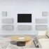 Set dulapuri TV, 7 piese, stejar sonoma, lemn prelucrat GartenMobel Dekor