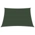 Pânză parasolar, verde închis, 3/4x3 m, HDPE, 160 g/m² GartenMobel Dekor