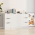 Servante, 3 piese, stejar sonoma, lemn prelucrat GartenMobel Dekor