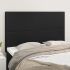 Tăblii de pat, 2 buc, negru, 90x5x78/88 cm, piele ecologică GartenMobel Dekor