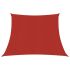 Pânză parasolar, roșu, 3/4x3 m, HDPE, 160 g/m² GartenMobel Dekor