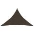 Pânză parasolar, verde închis, 3,5x3,5x4,9 m, HDPE, 160 g/m² GartenMobel Dekor