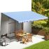 	Pânză copertină albastru & alb, 3x2,5 m (cadrul nu este inclus) GartenMobel Dekor