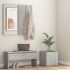 Set de mobilier pentru hol, alb, lemn prelucrat GartenMobel Dekor