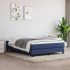 Cadru de pat box spring, gri deschis, 140x190 cm, textil GartenMobel Dekor