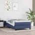 Cadru de pat box spring, gri deschis, 90x190 cm, textil GartenMobel Dekor