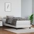 Cadru de pat box spring, alb, 180x200 cm, piele ecologică GartenMobel Dekor