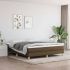 Cadru de pat box spring, maro închis, 180x200 cm, textil GartenMobel Dekor