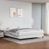 Cadru de pat box spring, gri, 180x200 cm, piele ecologică GartenMobel Dekor