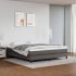 Cadru de pat box spring, gri, 180x200 cm, piele ecologică GartenMobel Dekor