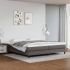 Cadru de pat box spring, gri, 180x200 cm, piele ecologică GartenMobel Dekor