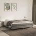 Cadru de pat box spring, roz, 160x200 cm, catifea GartenMobel Dekor