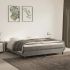 Cadru de pat box spring, roz, 180x200 cm, catifea GartenMobel Dekor