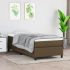 Cadru de pat box spring, gri deschis, 90x200 cm, textil GartenMobel Dekor