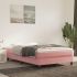 Cadru de pat box spring, roz, 90x190 cm, catifea GartenMobel Dekor