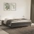 Cadru de pat box spring, roz, 160x200 cm, catifea GartenMobel Dekor