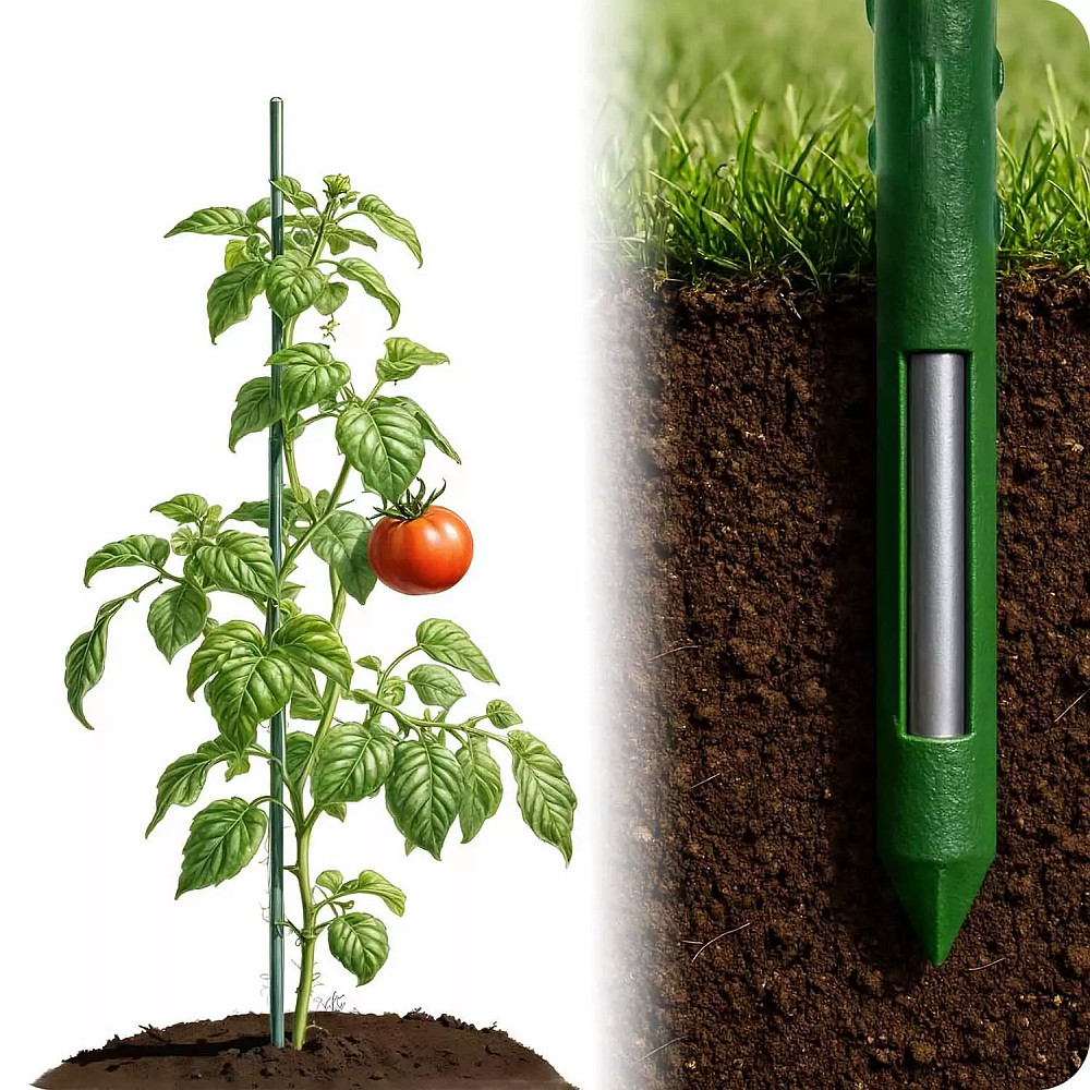 Araci Rosii si Suporturi Plante