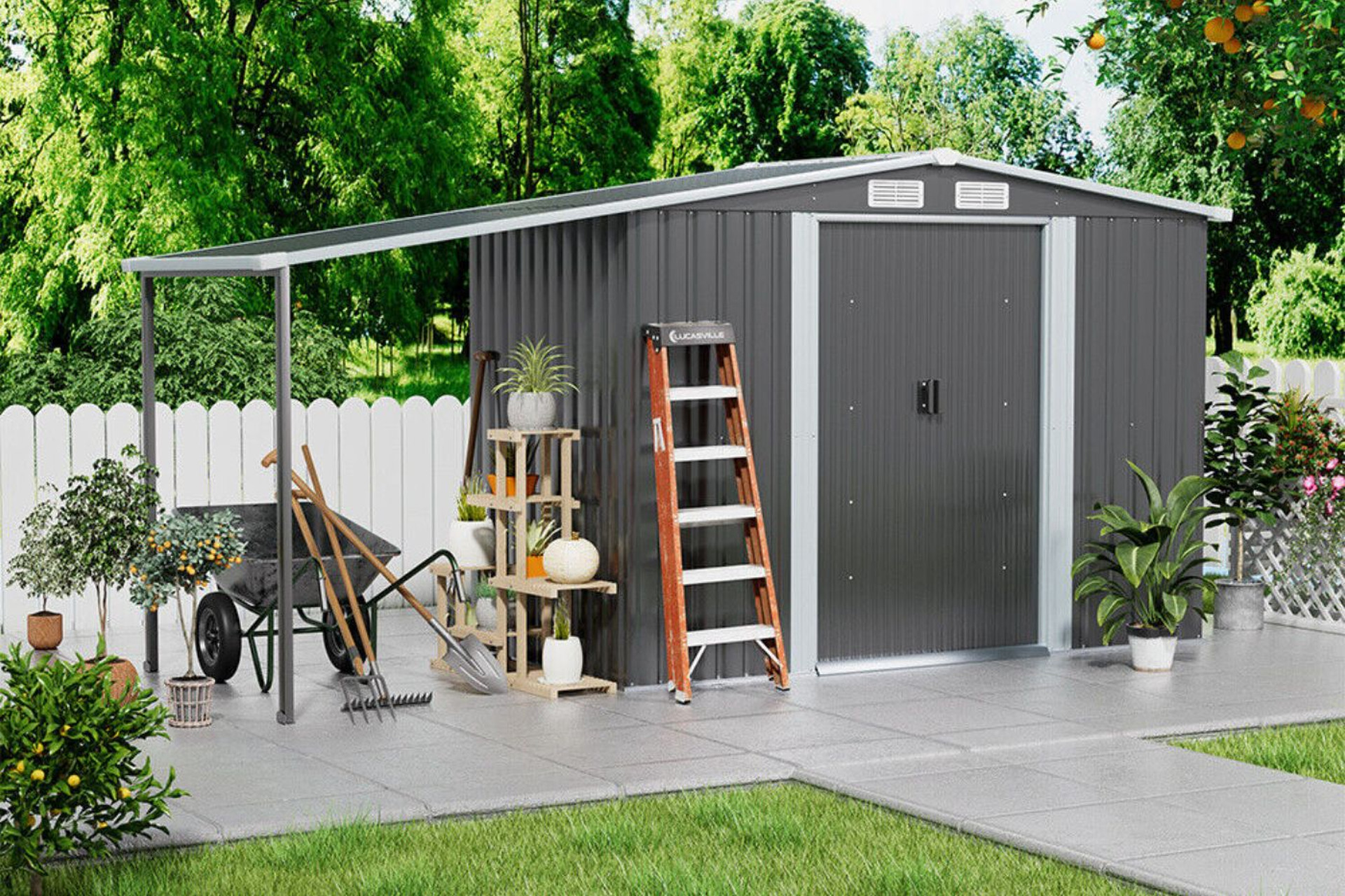 Magazie de grădină pentru depozitare unelte Magazie de grădină pentru depozitare unelte