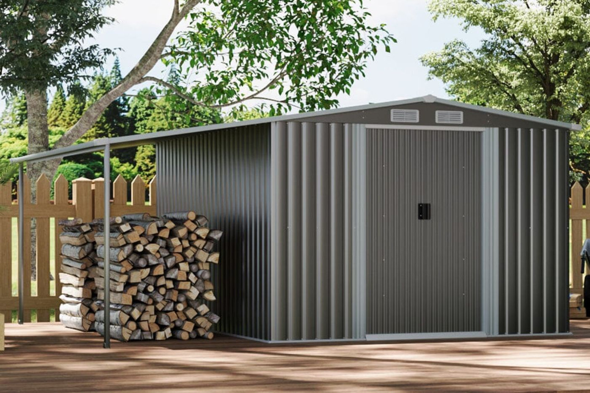 Magazie din metal - avantaje și dezavantaje Magazie din metal - avantaje și dezavantaje